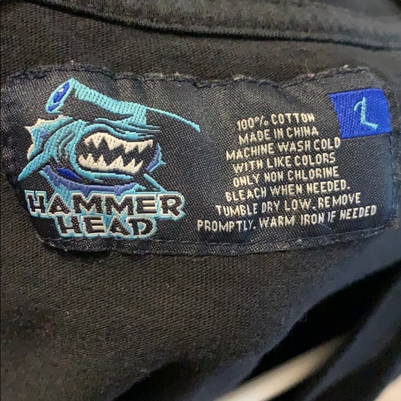 Hammer Head One Love Tee-Shirt Size Large - Picture 5 of 5